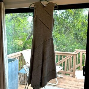 Elizabeth and James asymmetrical hem midi dress